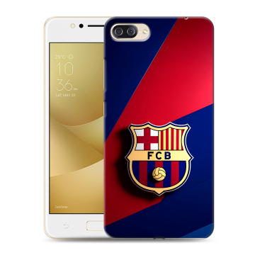 Пластиковый чехол на ASUS ZenFone 4 Max ZC520KL с принтом Барселона Barcelona
