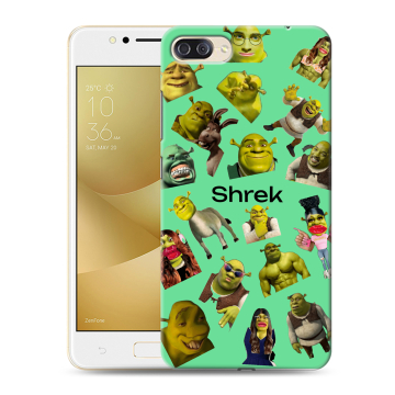 Пластиковый чехол на ASUS ZenFone 4 Max ZC520KL с принтом Шрек Shrek