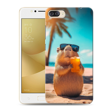 Пластиковый чехол на ASUS ZenFone 4 Max ZC520KL с принтом Капибара