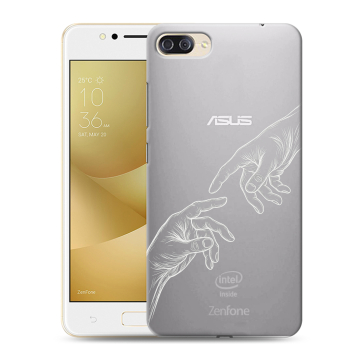 Пластиковый чехол на ASUS ZenFone 4 Max ZC520KL с принтом Сотворение мира