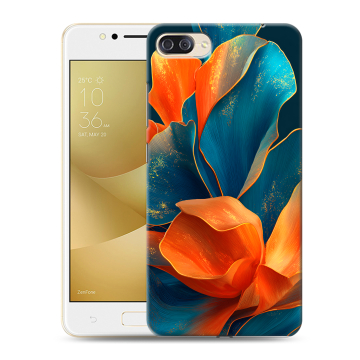 Пластиковый чехол на ASUS ZenFone 4 Max ZC520KL с принтом Цветы