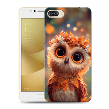 Пластиковый чехол на ASUS ZenFone 4 Max ZC520KL с принтом Милая сова