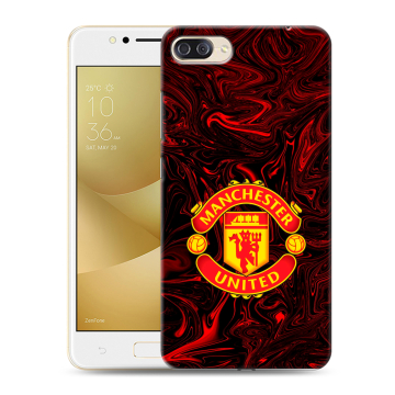 Пластиковый чехол на ASUS ZenFone 4 Max ZC520KL с принтом Manchester United
