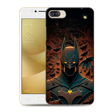 Пластиковый чехол на ASUS ZenFone 4 Max ZC520KL с принтом Batman Бэтмен