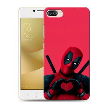 Пластиковый чехол на ASUS ZenFone 4 Max ZC520KL с принтом Дедпул Deadpool