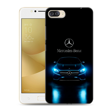 Пластиковый чехол на ASUS ZenFone 4 Max ZC520KL с принтом Mercedes Мерседес