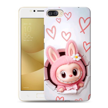 Пластиковый чехол на ASUS ZenFone 4 Max ZC520KL с принтом Labubu Лабубу