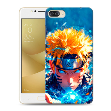 Пластиковый чехол на ASUS ZenFone 4 Max ZC520KL с принтом Аниме Наруто Naruto