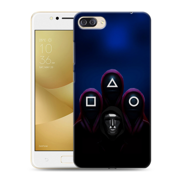 Пластиковый чехол на ASUS ZenFone 4 Max ZC520KL с принтом Игра Кальмара