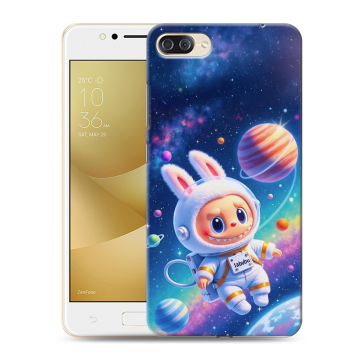 Пластиковый чехол на ASUS ZenFone 4 Max ZC520KL с принтом Labubu Лабубу