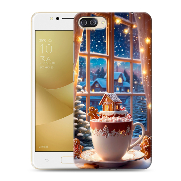 Пластиковый чехол на ASUS ZenFone 4 Max ZC520KL с принтом Новый год