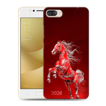 Пластиковый чехол на ASUS ZenFone 4 Max ZC520KL с принтом Новый год