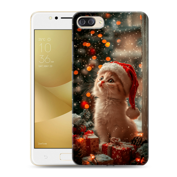 Пластиковый чехол на ASUS ZenFone 4 Max ZC520KL с принтом Новый год