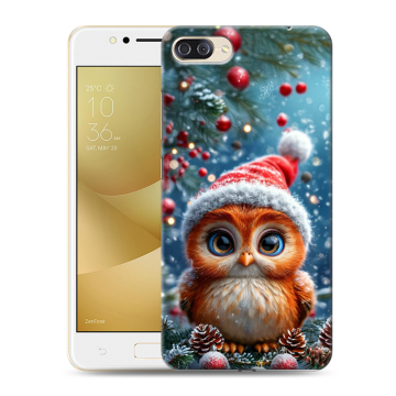 Пластиковый чехол на ASUS ZenFone 4 Max ZC520KL с принтом Новый год Пластиковый чехол на ASUS ZenFone 4 Max ZC520KL с принтом Новый год