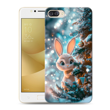 Пластиковый чехол на ASUS ZenFone 4 Max ZC520KL с принтом Новый год Пластиковый чехол на ASUS ZenFone 4 Max ZC520KL с принтом Новый год
