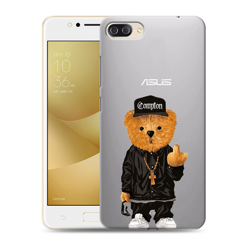 Пластиковый чехол на ASUS ZenFone 4 Max ZC520KL с принтом Мишка Пластиковый чехол на ASUS ZenFone 4 Max ZC520KL с принтом Мишка