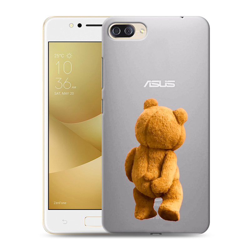 Пластиковый чехол на ASUS ZenFone 4 Max ZC520KL с принтом Медведь Пластиковый чехол на ASUS ZenFone 4 Max ZC520KL с принтом Медведь