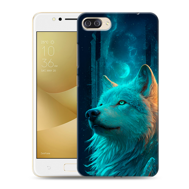 Пластиковый чехол на ASUS ZenFone 4 Max ZC520KL с принтом бабочки саккура Пластиковый чехол на ASUS ZenFone 4 Max ZC520KL с принтом бабочки саккура