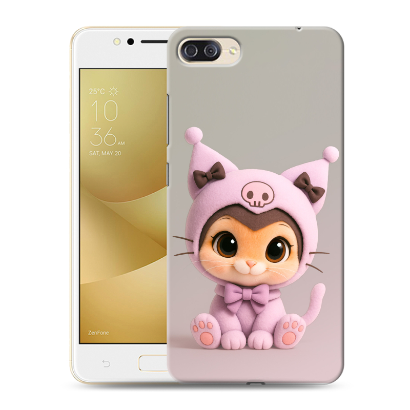 Пластиковый чехол на ASUS ZenFone 4 Max ZC520KL с принтом Куроми Kuromi Пластиковый чехол на ASUS ZenFone 4 Max ZC520KL с принтом Куроми Kuromi