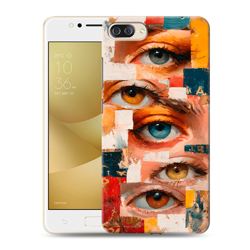 Пластиковый чехол на ASUS ZenFone 4 Max ZC520KL с принтом Модный принт Пластиковый чехол на ASUS ZenFone 4 Max ZC520KL с принтом Модный принт
