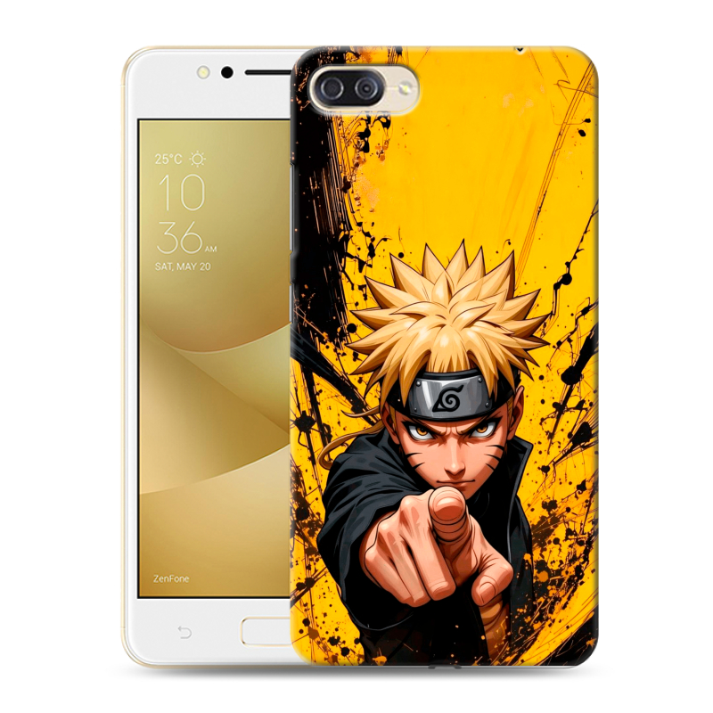 Пластиковый чехол на ASUS ZenFone 4 Max ZC520KL с принтом Naruto Наруто Пластиковый чехол на ASUS ZenFone 4 Max ZC520KL с принтом Naruto Наруто