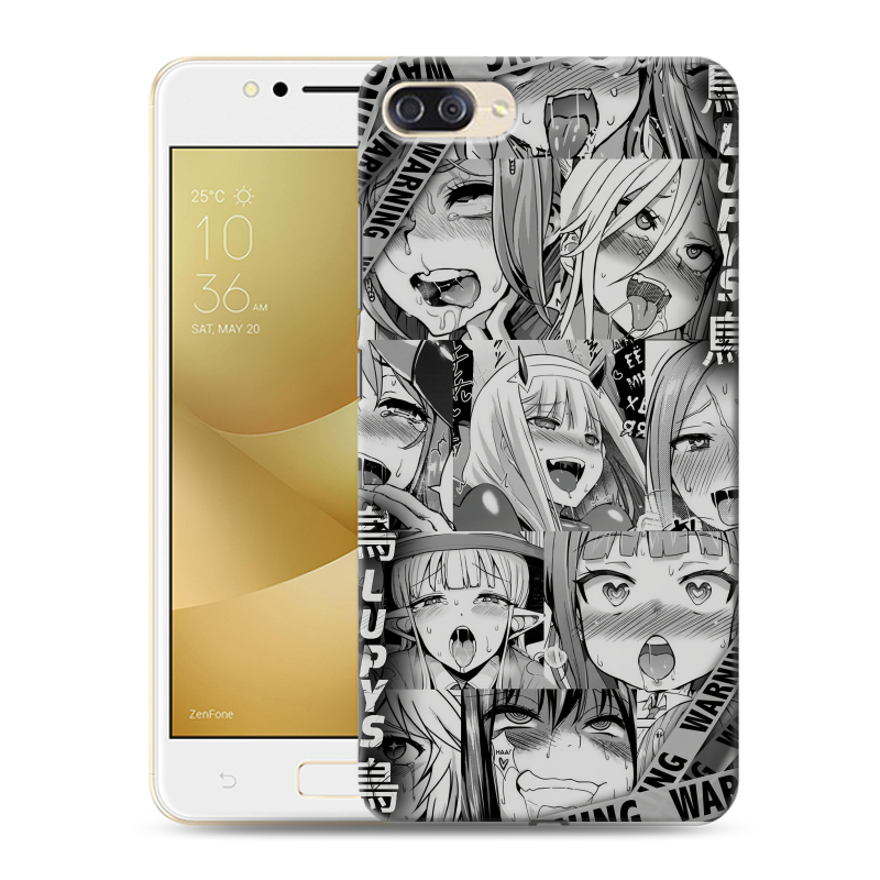 Пластиковый чехол на ASUS ZenFone 4 Max ZC520KL с принтом Ahegao Ахегао Аниме Пластиковый чехол на ASUS ZenFone 4 Max ZC520KL с принтом Ahegao Ахегао Аниме