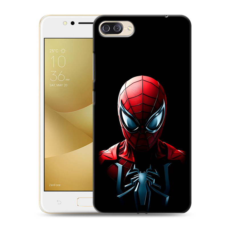 Пластиковый чехол на ASUS ZenFone 4 Max ZC520KL с принтом Spiderman Человек паук Пластиковый чехол на ASUS ZenFone 4 Max ZC520KL с принтом Spiderman Человек паук