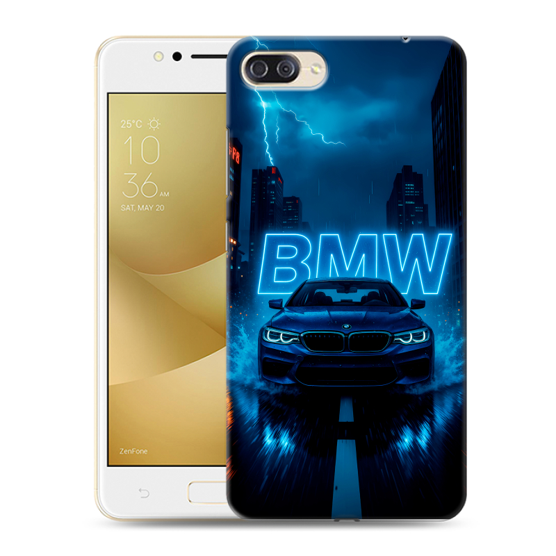 Пластиковый чехол на ASUS ZenFone 4 Max ZC520KL с принтом BMW БМВ Пластиковый чехол на ASUS ZenFone 4 Max ZC520KL с принтом BMW БМВ