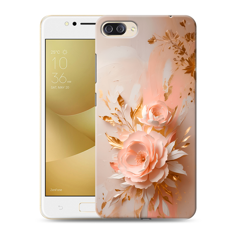 Пластиковый чехол на ASUS ZenFone 4 Max ZC520KL с принтом женский Пластиковый чехол на ASUS ZenFone 4 Max ZC520KL с принтом женский