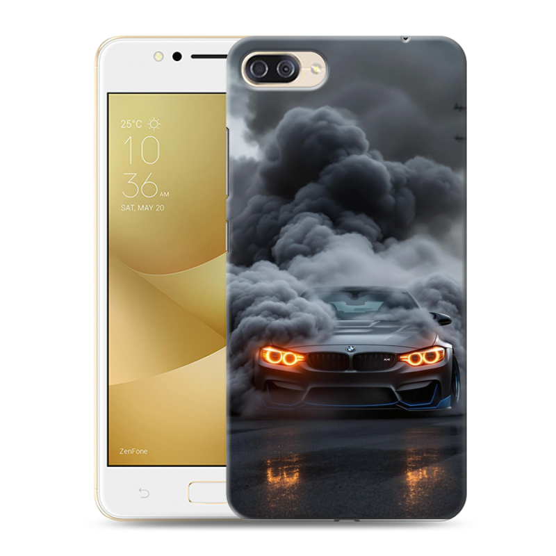 Пластиковый чехол на ASUS ZenFone 4 Max ZC520KL с принтом BMW БМВ Пластиковый чехол на ASUS ZenFone 4 Max ZC520KL с принтом BMW БМВ
