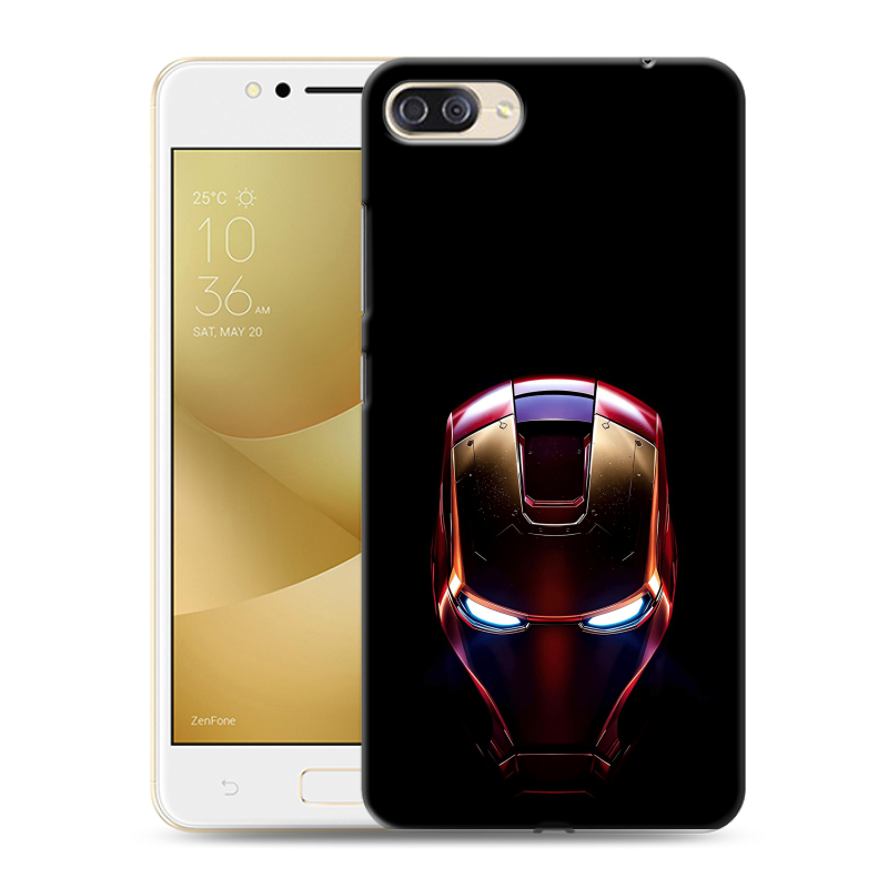 Пластиковый чехол на ASUS ZenFone 4 Max ZC520KL с принтом IronMan Железный человек Пластиковый чехол на ASUS ZenFone 4 Max ZC520KL с принтом IronMan Железный человек