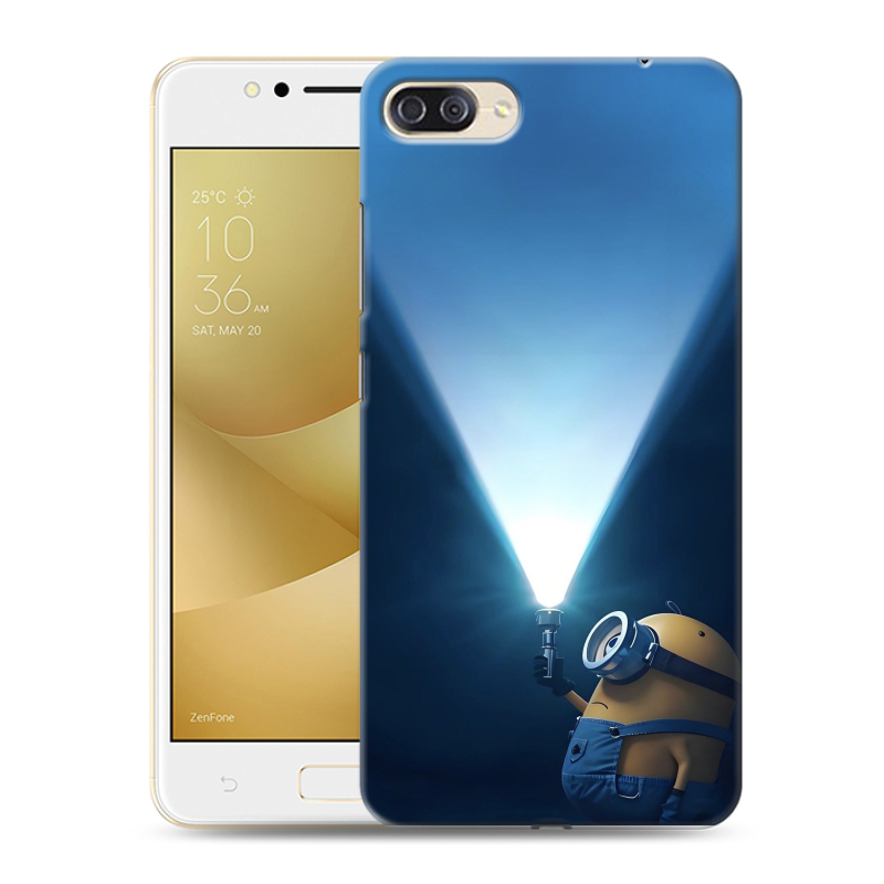 Пластиковый чехол на ASUS ZenFone 4 Max ZC520KL с принтом Миньоны Пластиковый чехол на ASUS ZenFone 4 Max ZC520KL с принтом Миньоны