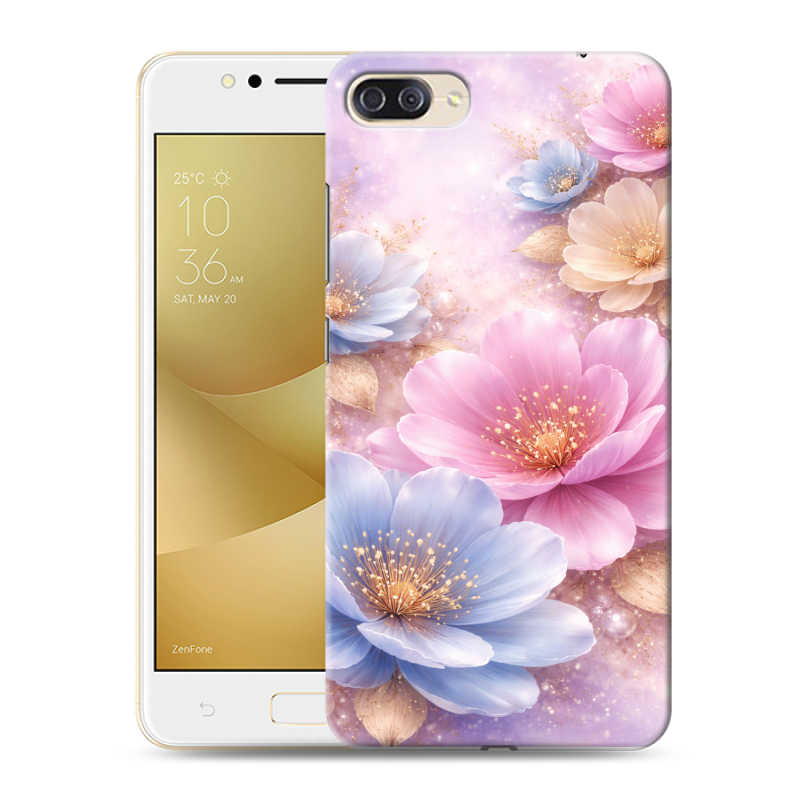 Пластиковый чехол на ASUS ZenFone 4 Max ZC520KL с принтом женский Пластиковый чехол на ASUS ZenFone 4 Max ZC520KL с принтом женский