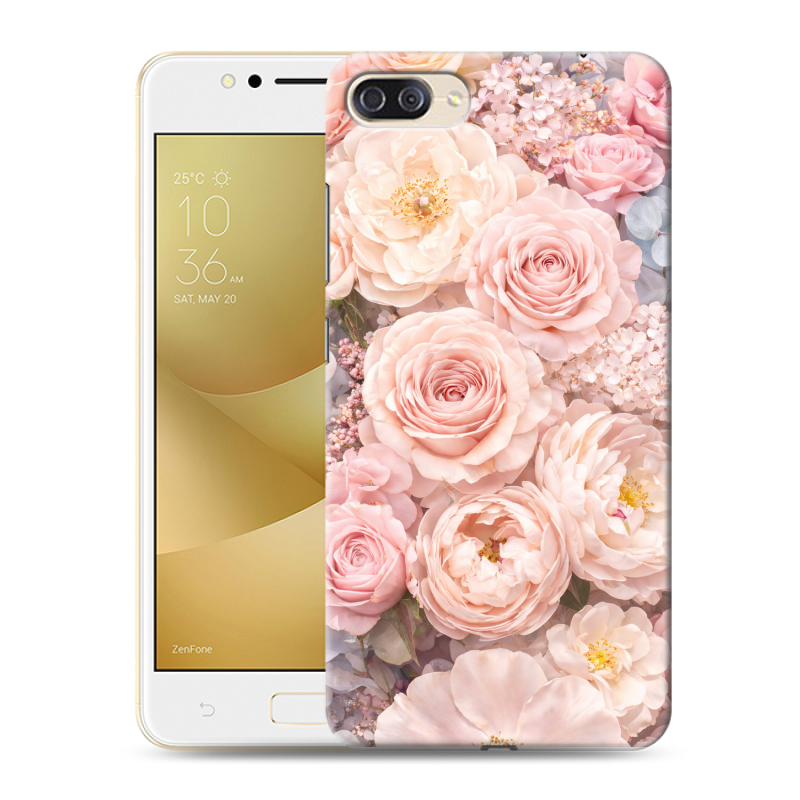 Пластиковый чехол на ASUS ZenFone 4 Max ZC520KL с принтом женский Пластиковый чехол на ASUS ZenFone 4 Max ZC520KL с принтом женский