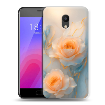 Пластиковый чехол на Meizu M6 с принтом Женский