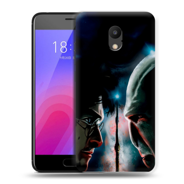 Пластиковый чехол на Meizu M6 с принтом Гарри Поттер Harry Potter