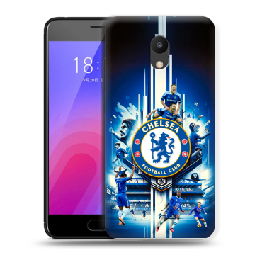 Пластиковый чехол на Meizu M6 с принтом Chelsea Челси