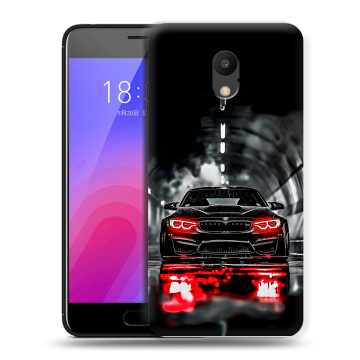 Пластиковый чехол на Meizu M6 с принтом BMW БМВ Пластиковый чехол на Meizu M6 с принтом BMW БМВ