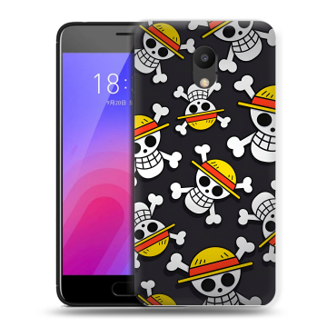 Пластиковый чехол на Meizu M6 с принтом One Piece Ван Пис