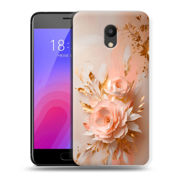 Пластиковый чехол на Meizu M6 с принтом женский