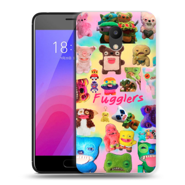 Пластиковый чехол на Meizu M6 с принтом Флагер Fuggler