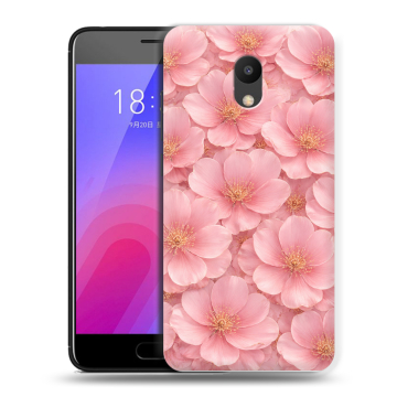 Пластиковый чехол на Meizu M6 с принтом женский