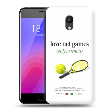 Пластиковый чехол на Meizu M6 с принтом для девочек