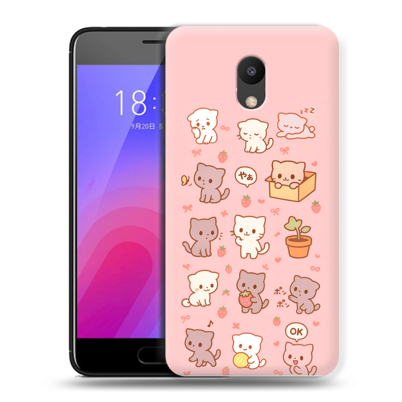 Пластиковый чехол на Meizu M6 с принтом Hello Kitty Хелоу Кити Пластиковый чехол на Meizu M6 с принтом Hello Kitty Хелоу Кити