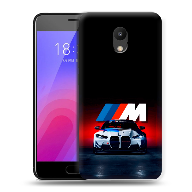 Пластиковый чехол на Meizu M6 с принтом БМВ BMW Пластиковый чехол на Meizu M6 с принтом БМВ BMW