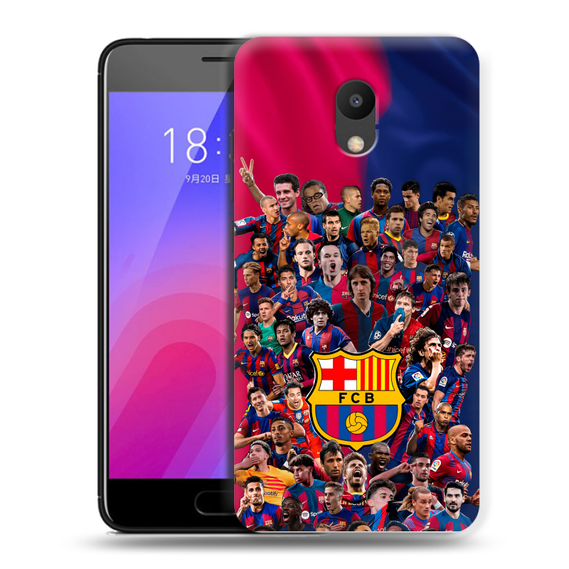 Пластиковый чехол на Meizu M6 с принтом Барселона Barcelona Пластиковый чехол на Meizu M6 с принтом Барселона Barcelona