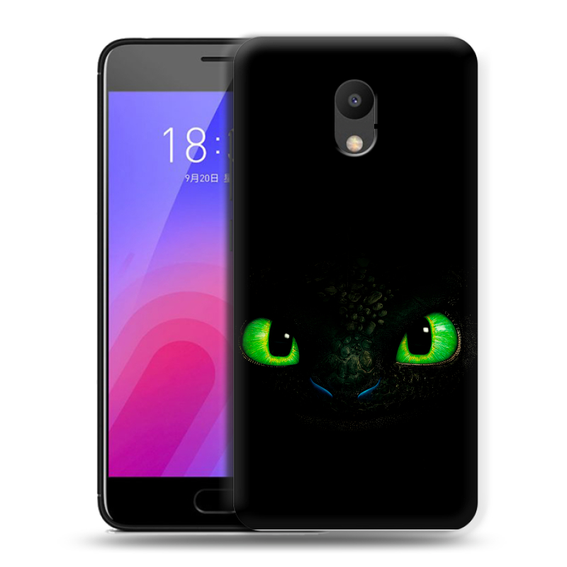 Пластиковый чехол на Meizu M6 с принтом Как приручить дракона Пластиковый чехол на Meizu M6 с принтом Как приручить дракона