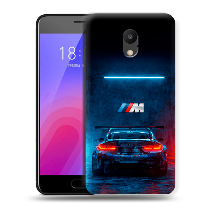 Пластиковый чехол на Meizu M6 с принтом BMW БМВ Пластиковый чехол на Meizu M6 с принтом BMW БМВ