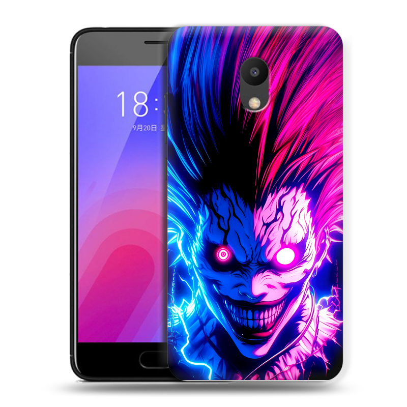 Пластиковый чехол на Meizu M6 с принтом Death note Тетрадь смерти Пластиковый чехол на Meizu M6 с принтом Death note Тетрадь смерти