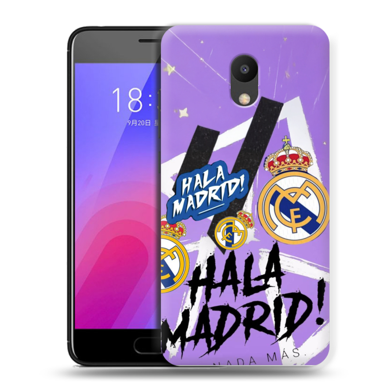 Пластиковый чехол на Meizu M6 с принтом Real Madrid Реал Мадрид Пластиковый чехол на Meizu M6 с принтом Real Madrid Реал Мадрид